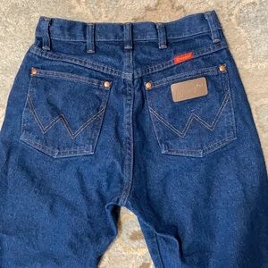 Vintage Women’s Dark Wash Wranglers